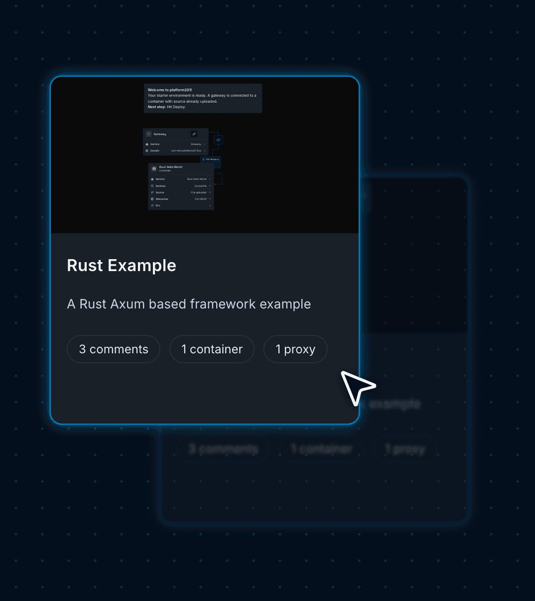 Rust Example blueprint card